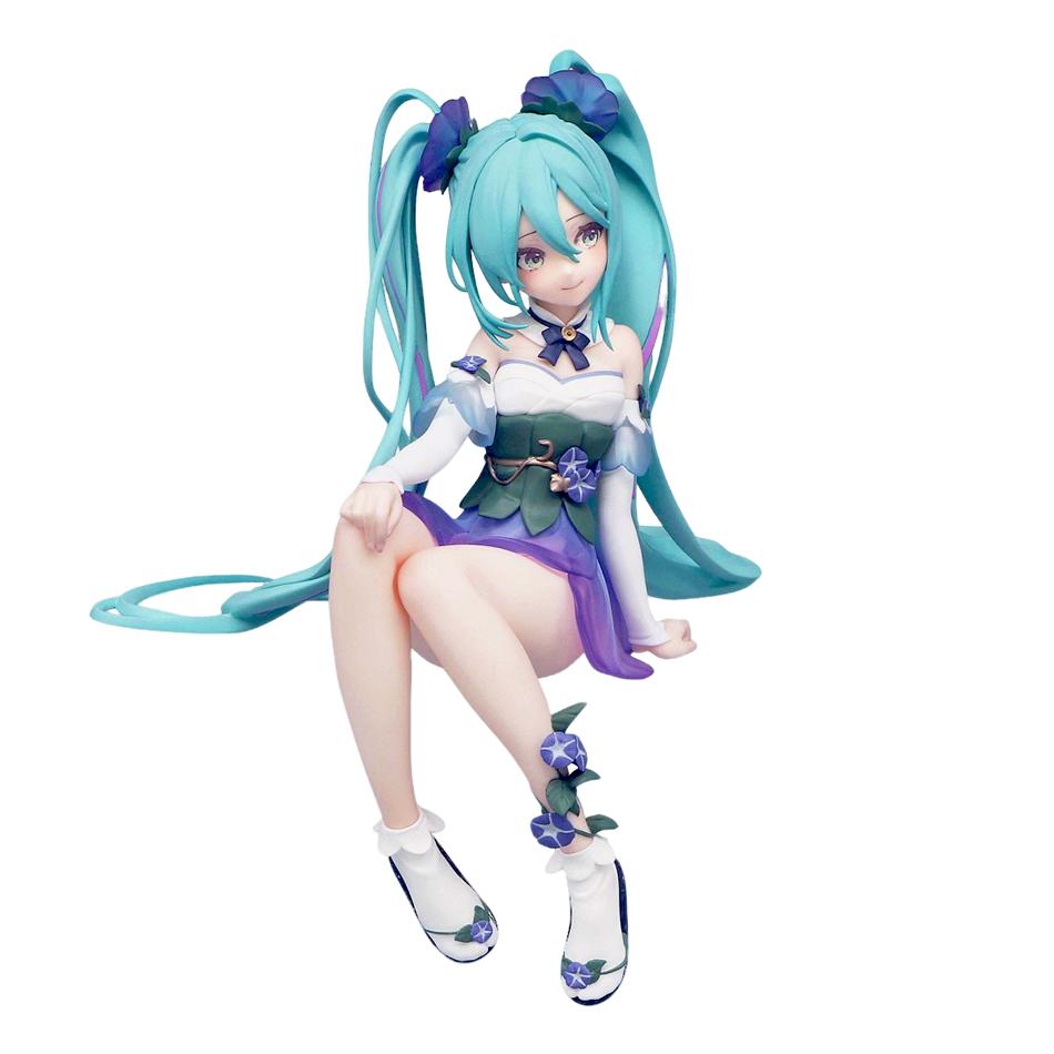 New Hatsune Miku Anime Figure Toys Flower Fairy MIKU 3 Kinds Kawaii Cartoon PVC Action Figurine Model Dolls Birthdays Gifts Kids