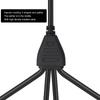 3Pin XLR Female To 4 Male Sound Splitter Cable 60Cm Metal Housing For Microphones Mixers Amplifiers Balanced Connection