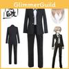 Danganronpa Byakuya Togami Cosplay Costume High Quality Black Jacket Pants Shirt