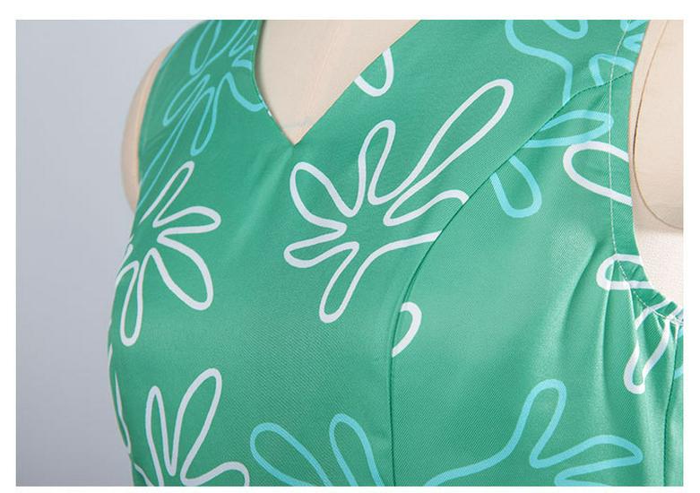 Inside Out 2: Disgust Cosplay Costume - Happy Emotion Joy for Halloween & Stage Performances