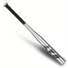 Mazza da Baseball in Lega di Alluminio Completa 86cm per Appassionati Strumento di Allenamento per Baseball Morbido Nero Blu Argento Bianco Opzionale