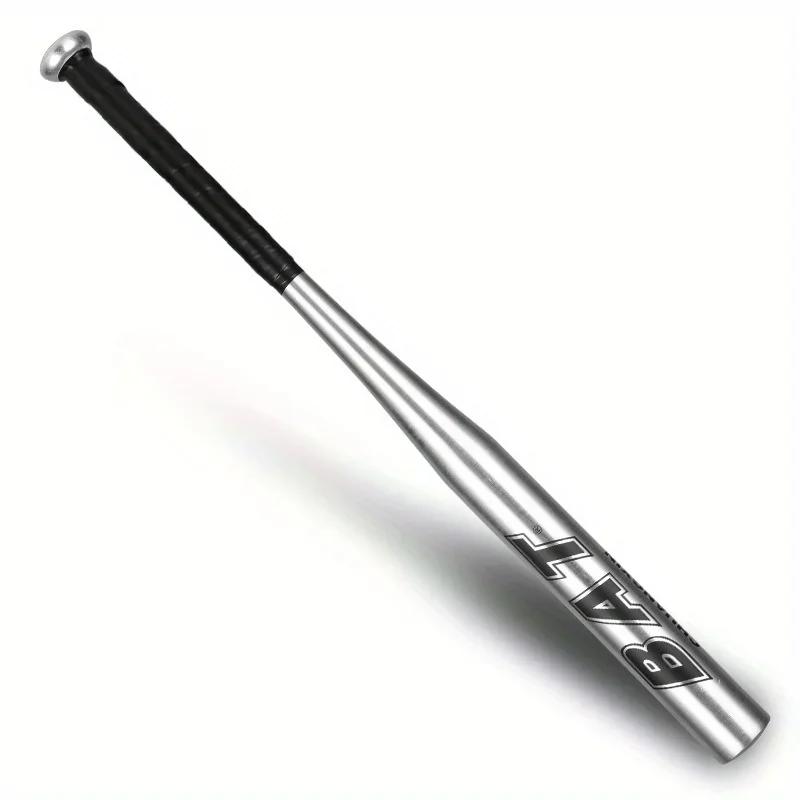 Mazza da Baseball in Lega di Alluminio Completa 86cm per Appassionati Strumento di Allenamento per Baseball Morbido Nero Blu Argento Bianco Opzionale