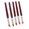 5PCS Silicone Clay Sculpting Tools Multiple Shape Pottery Pen for Modeling Dotting Shaping Carving