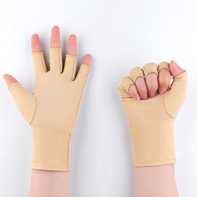 Half Fingers Gloves Super Soft Breathable Stretchy Friendly To Skin Ultra-Thin Block UV Spandex Summer Sunscreen