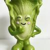 Stor Kål Blomsterpotte Søt Harpiks Kål Figur Penneholder Dekorativ Grønnsaksornament for Kjøkkenbenker Hjemmeinnredning