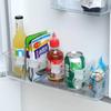 Fridge Shelf Divider Adjustable Organizer Separates Items for Neat Storage Fits Refrigerator Cabinets and Pantry Areas