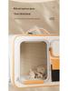 Large Capacity Pet Carrier Trolley Backpack: Portable Space Capsule for Cats & Dogs