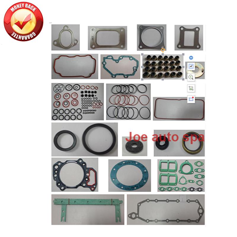 6D125 S6D125 Engine Full gasket set kit for Komatsu Excavator PC400-5 PC400-6