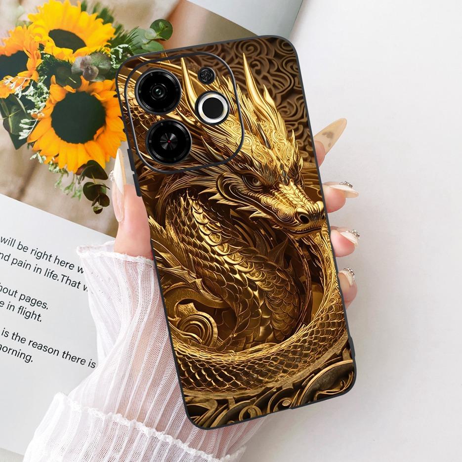 For Tecno Pop 9 5G Case KL4 New Luxury Painted Cover For Tecno Spark 30C 5G KL8H Soft Silicone Case For Tecno Spark 30 5G Fundas
