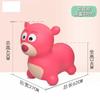 Baby Riding Toy Rocking Wooden Horse Inflatable Pony Children Bouncing Jump Horse Jumping Deer Anti Fall Riding Rubber