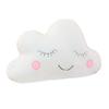 Shy Sky Plush Throw Pillow Stuffed Pink Grey White Cloud Moon Star Water Drop Soft Cushion Sofa Chair Decoration Present