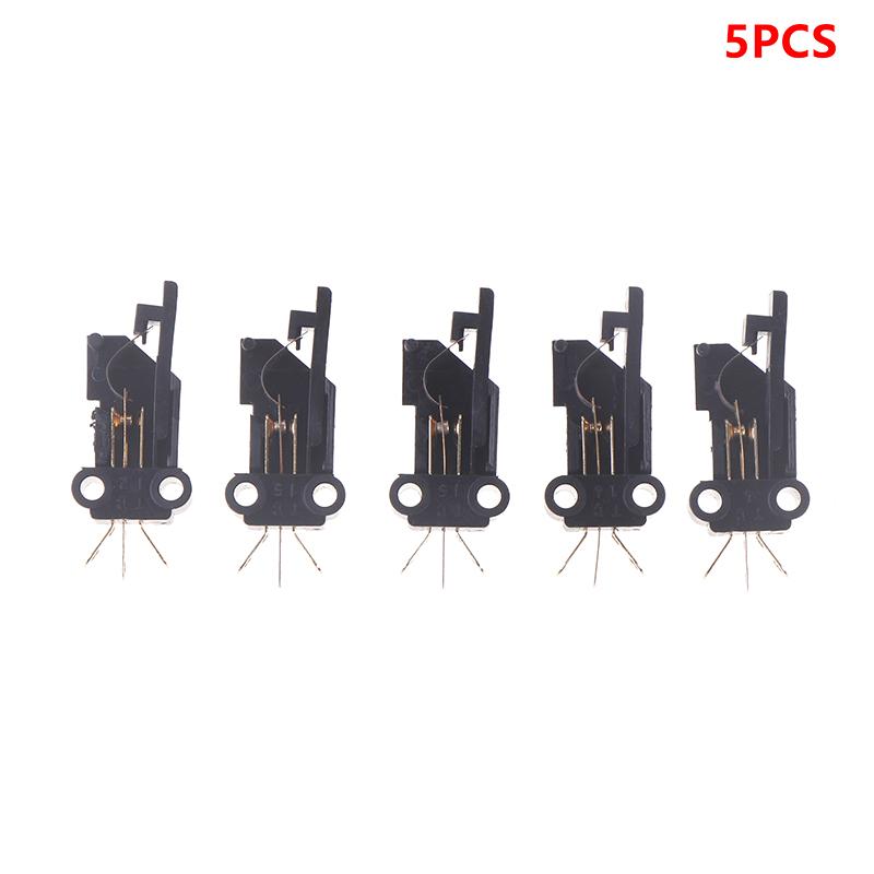 5Pcs Long Handle/Short Handle Switch For Magnetic Cassette Holder Tape Recorder Movement Silver Contact