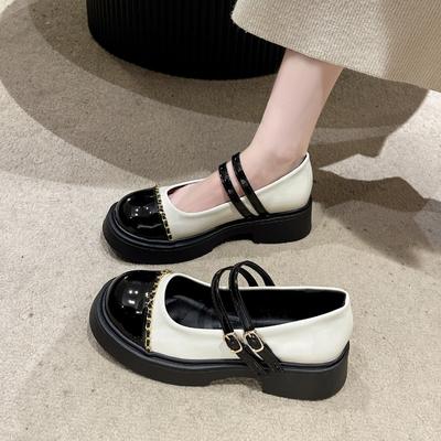Chaussures de couleurs mélangées pour femme, chaussures de printemps à bouche peu profonde, décontractées, à bout rond, antidérapantes, à la mode, Zapatos Para Mujeres