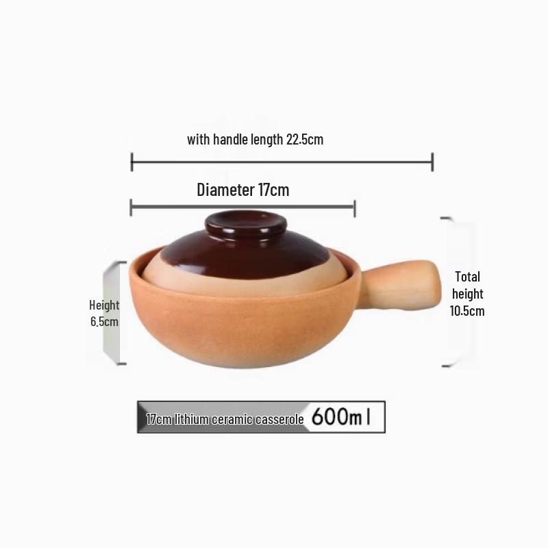 Versatile Ceramic Claypot Casserole
