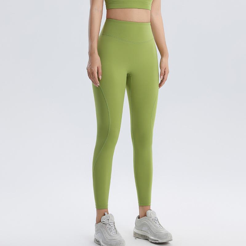 Women's Sports Fitness Pants Yoga Running Nine Minute Bottom Pants Skinny Stretch Quick Dry Bottoms