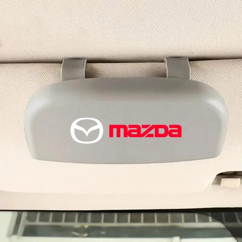 2025 Hot Sunglasses holder Car Glasses Case Car interior accessories Car Decorating For Mazda Skyactiv 3 6 Axela Atenza CX 5 CX3