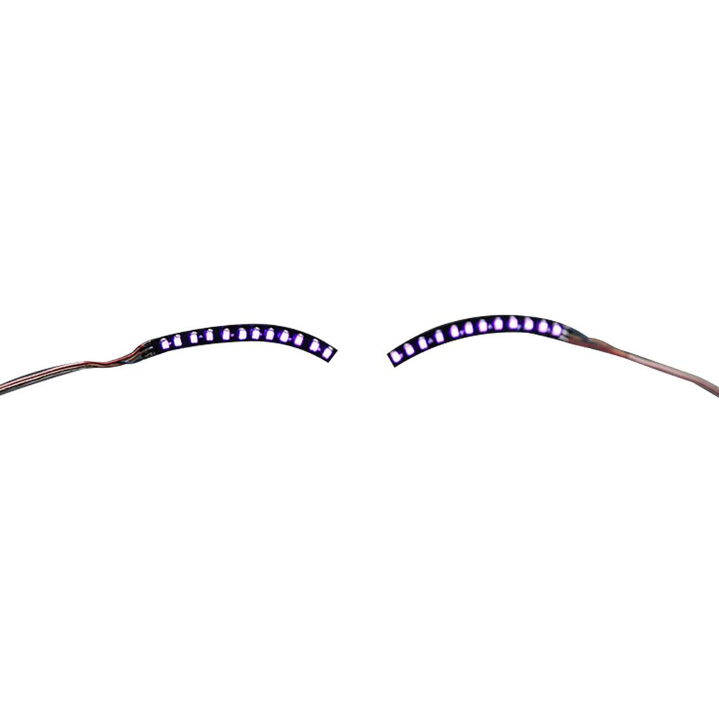 LED False Eyelashes Light Lightweight Stylish Reliable Luminous False Eyelashes Light for Party