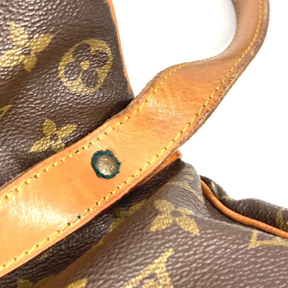 Louis Vuitton M42254 Monogram Saumur 35 Crossbody Flap Bag Shoulder Bag Brown
