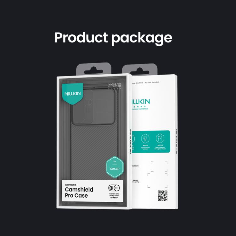 Black Mirror Pro Series Camshield Sliding Lens Cover Full‑Wrap PC Phone Case For Samsung Galaxy A37 5G