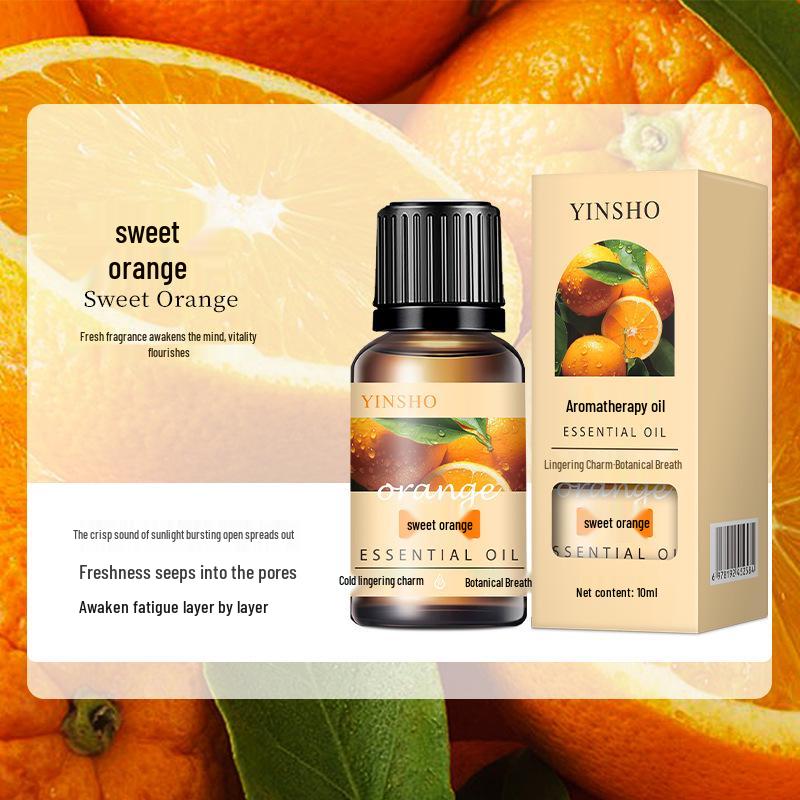 YINSHO Oil-Soluble Aromatherapy Essential Oil 10ml - Long-Lasting Deodorizing Air Freshener for Indoor Bedrooms.