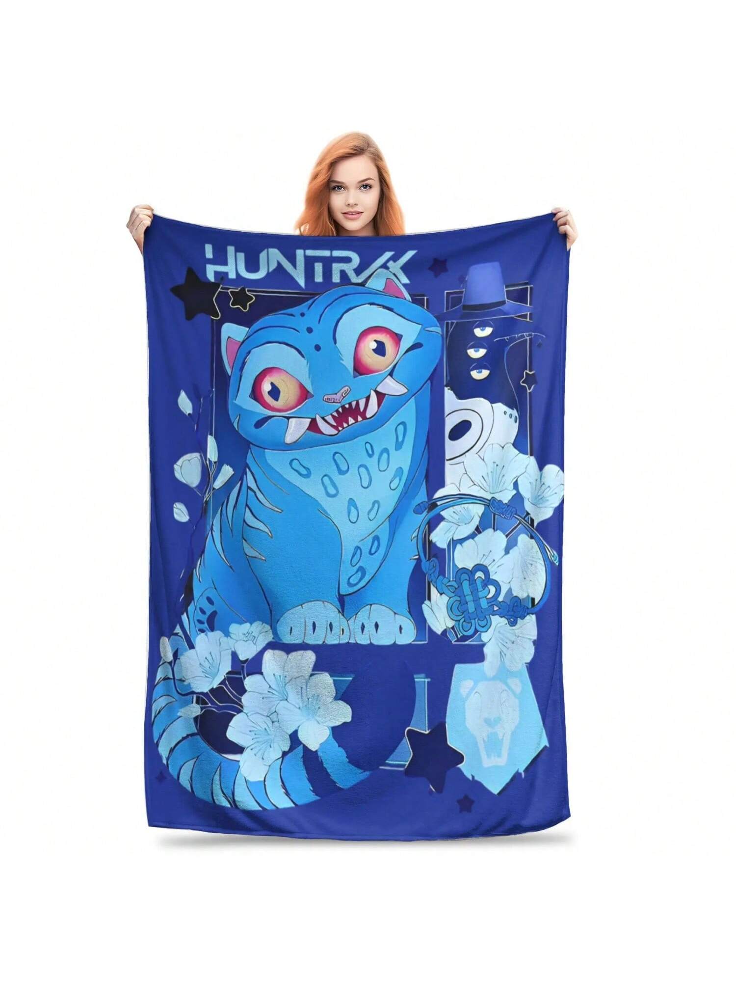 

Warm Soft Blanket S Travel Derpy Tiger 2025 New Movie Throw Blanket Flannel Bedspread For Home Decor 75X95CM сірий колір