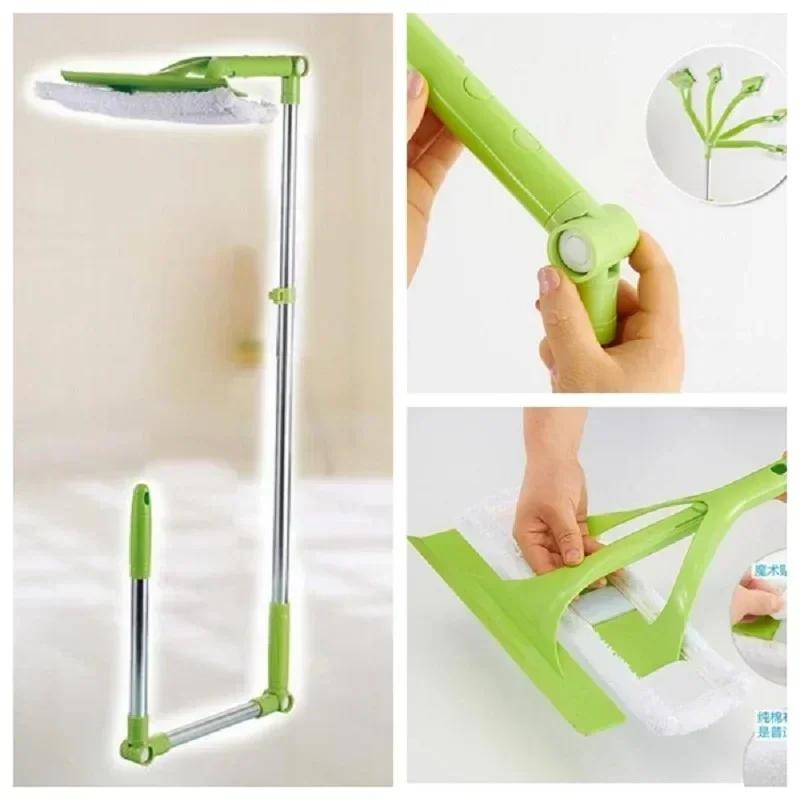 Multi Cleaner Foldable Water Free Hand Washing Squeeze Cotton Head Replace Home Tiles Wood Household Cleaning Windows Mopping