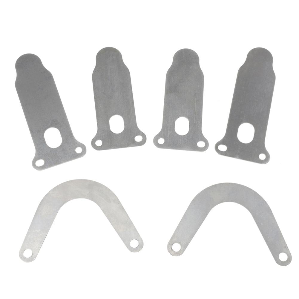 Air Compressor Plate Valve Plate Home Piston Machine Pump Head 6 Pcs Air Compressor Attachment Equipment Metal