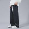 Unisex Checkerboard Corduroy Straight Trousers - Retro Autumn Style