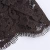 European and American Silk Satin Lace Top and Skirt - Autumn Collection