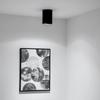Surface-Mounted Halogen Spot Tube Movable Fixture Amat-L Gu10 Round Black 115Mm