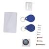 Electronic Cabinet Lock 2 Unlocking Modes High Security Cabinet Lock with Prompt Function for Lockers Drawer Filing Cabinets