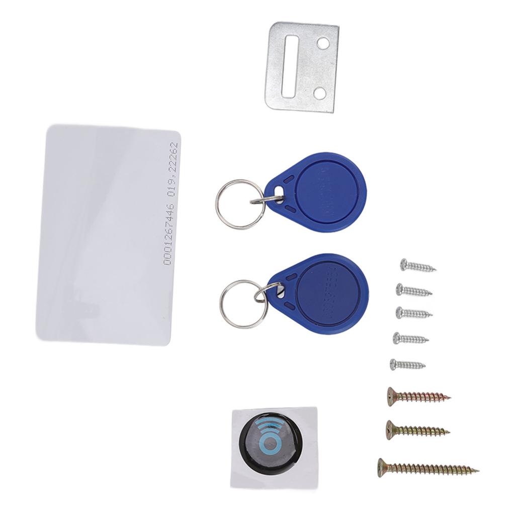 Electronic Cabinet Lock 2 Unlocking Modes High Security Cabinet Lock with Prompt Function for Lockers Drawer Filing Cabinets