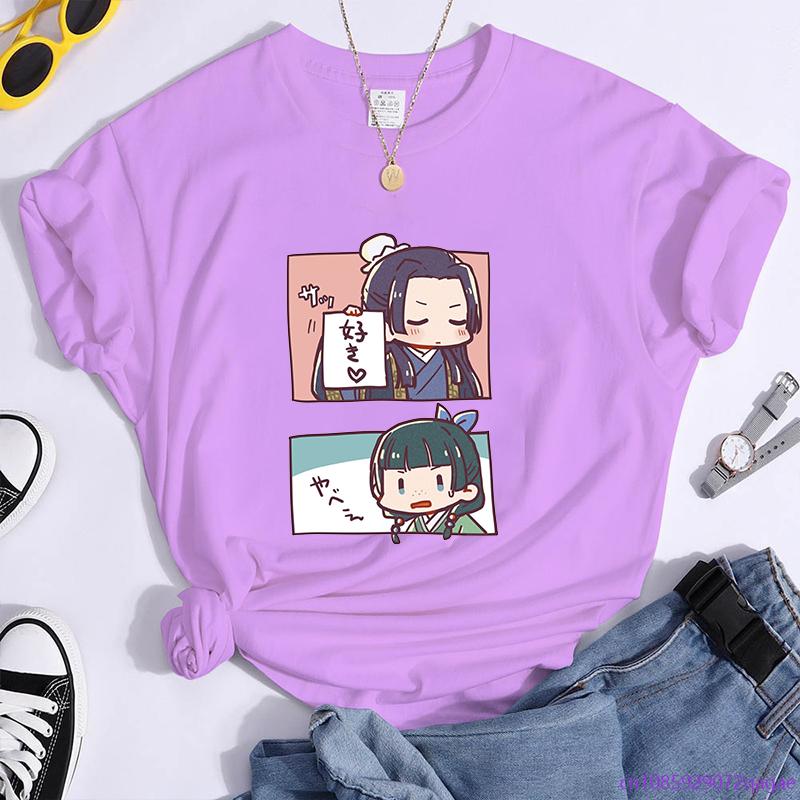 Popular Anime The Apothecary Diaries Shirt Women's Cute The Apothecary Diaries T-Shirt Top