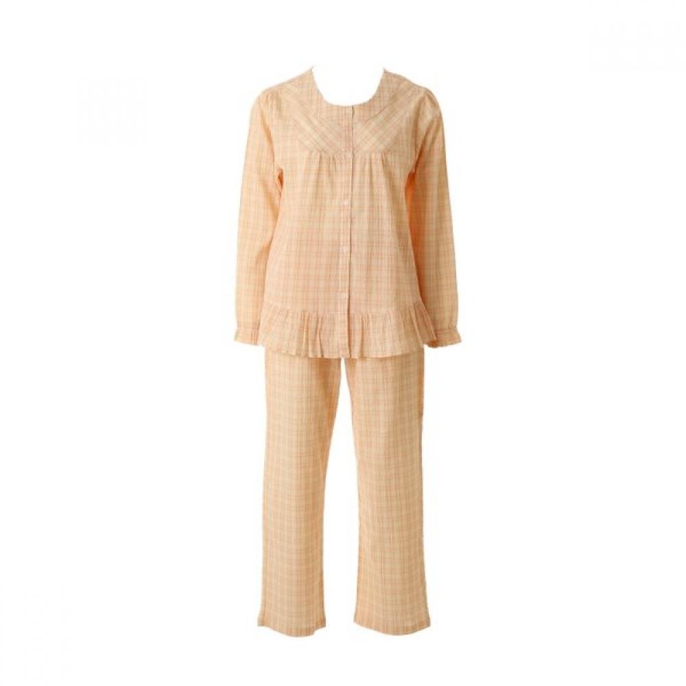 VenuS Women S Pajama 100  Cotton Check Vpa4500w OR/100