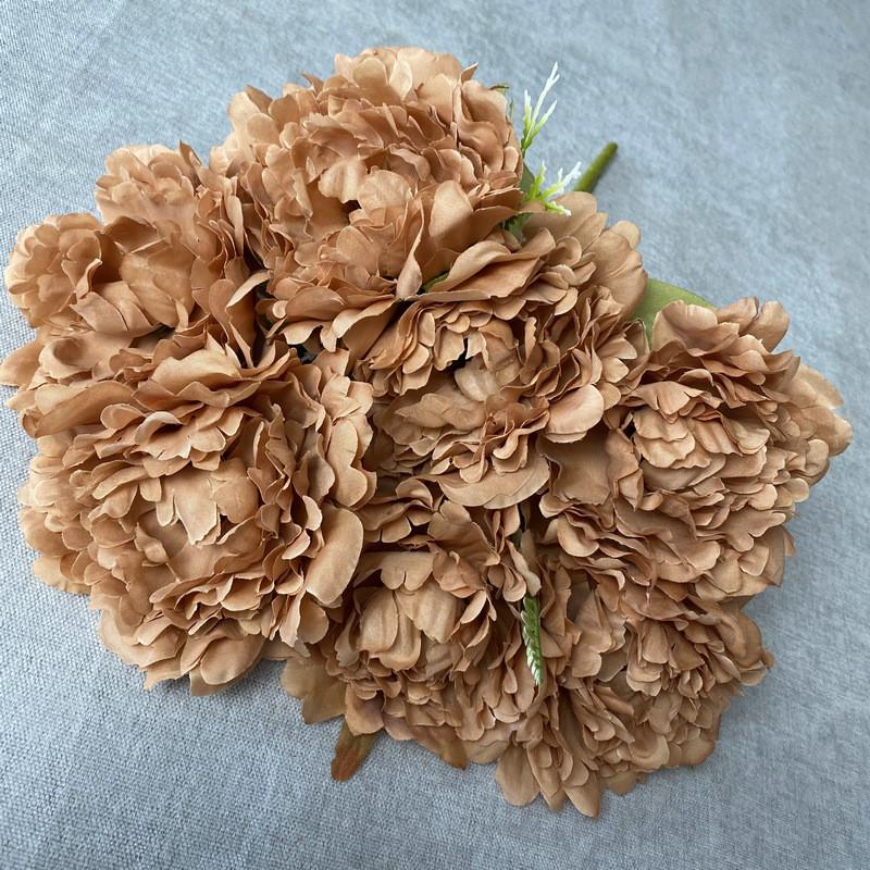 Peony Flower Artificial Wedding Centerpiece For Home Decor And Photography Prop