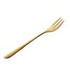 Qianxing 304 Stainless Steel Gold Dessert Forks, 15-Piece Set