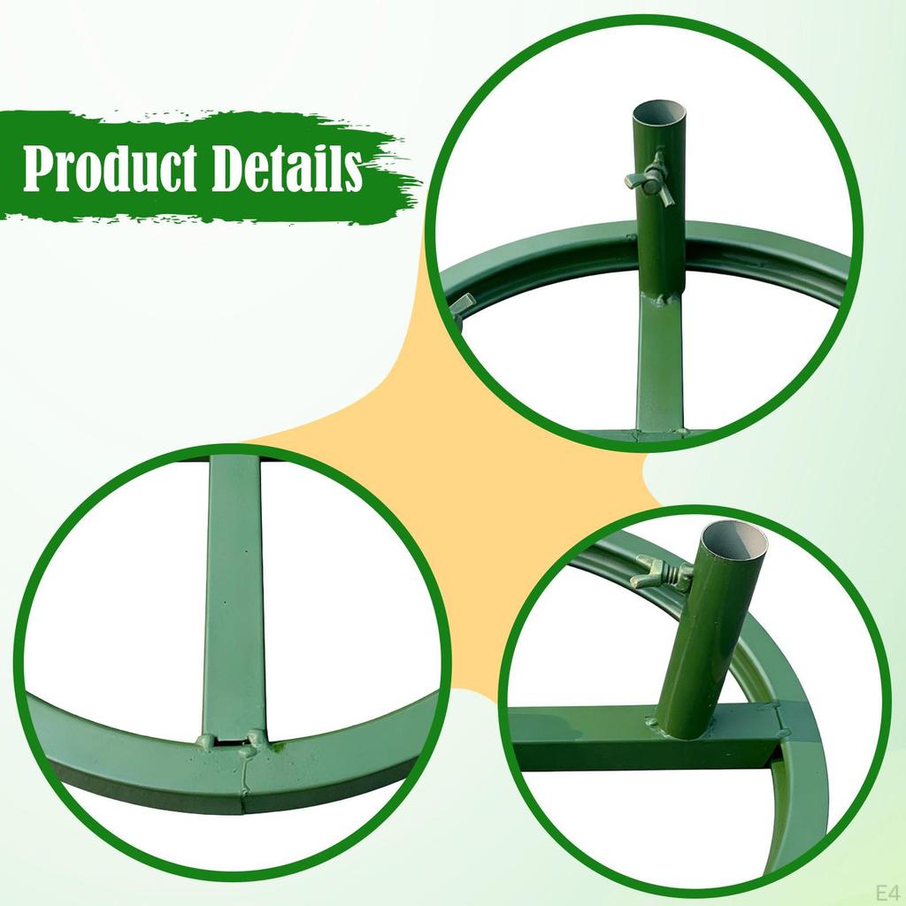 Flower Pole Display Stand Base Decoration Floral Arrangement DIY Holder for Birthday