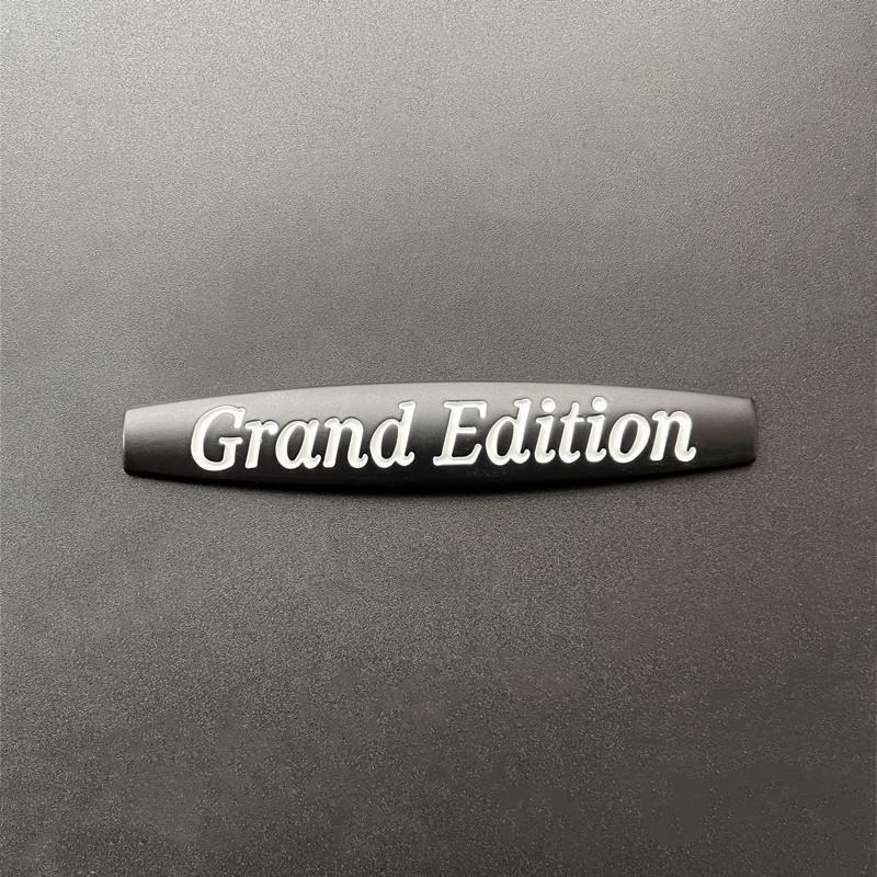 3D Metal Logo Grand Edition Emblem Car Fender Badge  Grand Edition Sticker Accessories