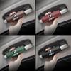 2Pcs Leather Car Roof Handle Cover Gloves Interior Protector For BMW X1 X2 X3 X5 X4 X6 X7 G30 G20 G32 G11 G12 F40 F30 F20 F10