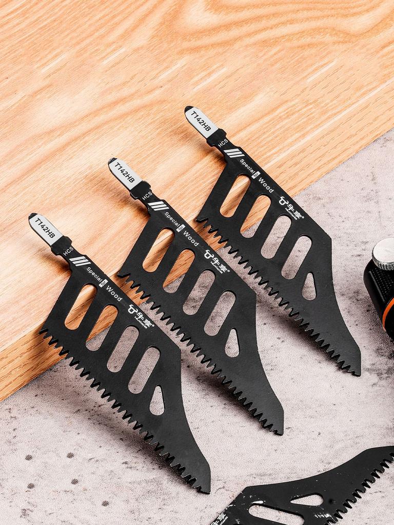 T142HB Curved Jigsaw Blade Flush Cutting Jigsaw Blades Curved For Precision T Shank Jigsaw Replacement Blades For Precision Cut