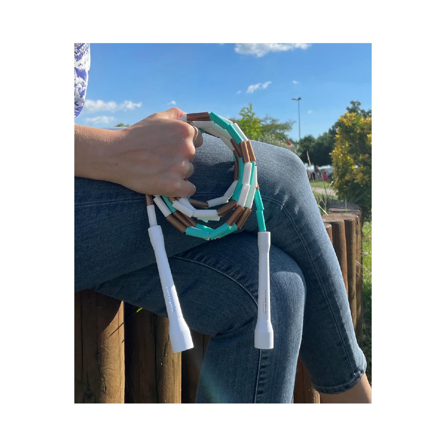 

Украшенное бисером оборудование для тренировок длины скакалки регулируемое профессиональное