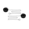 Ablaufstopfen Set mit 40cm Kette Universeller Ablaufstopfen Spülbecken Stopfen Badezimmer Bodenablauf Stopfen Badezimmer Zubehör