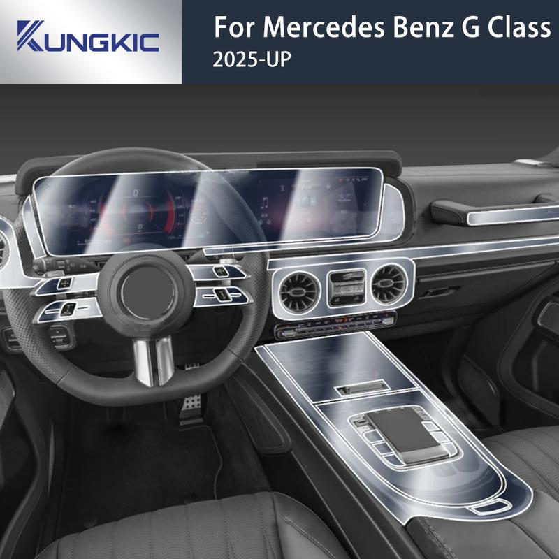 For Mercedes Benz G Class 2025 Car Interior Protection Anti-Scratch Film Instrument Center Control Navigation Screen Accessories