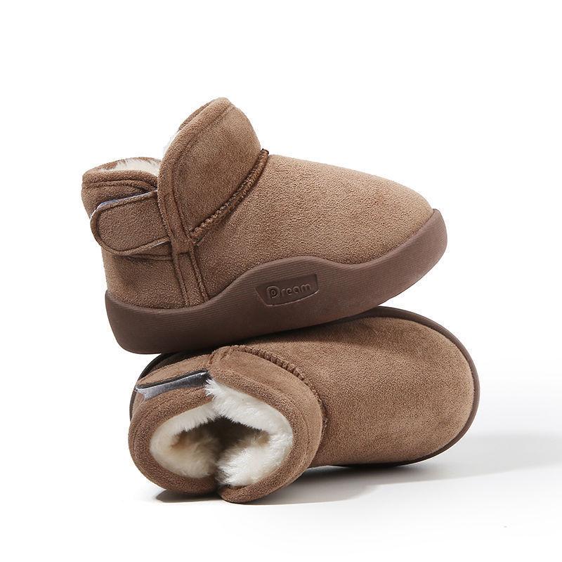 Infant & Toddler Winter Snow Boots: Warm, Thick Cotton, Low-Cut for Boys & Girls