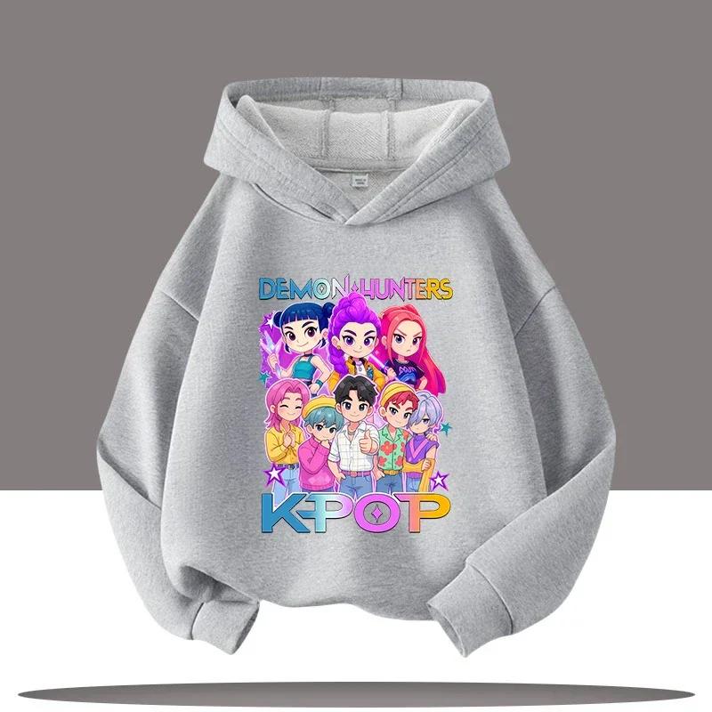 Girls Hoodies & Sweatshirts New K-pop Demon Hunter Cute Girls' Sweatshirt