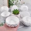1 stampo in silicone per vaso di fiori succulenti fai da te, con colla di cristallo, portapenne, contenitore per tazze, stampo in cemento per vaso di fiori