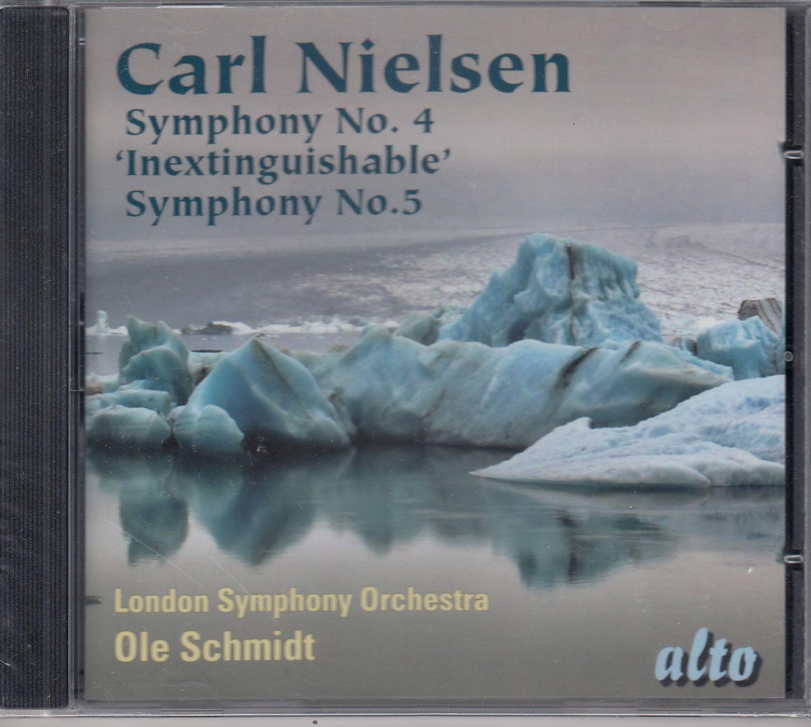 

[USED] [CD/Alto] Nielsen: Symphony No. 4 Op.29 & Symphony No. 5 Op.50/Ole Schmidt & London Symphony Orchestra 1973