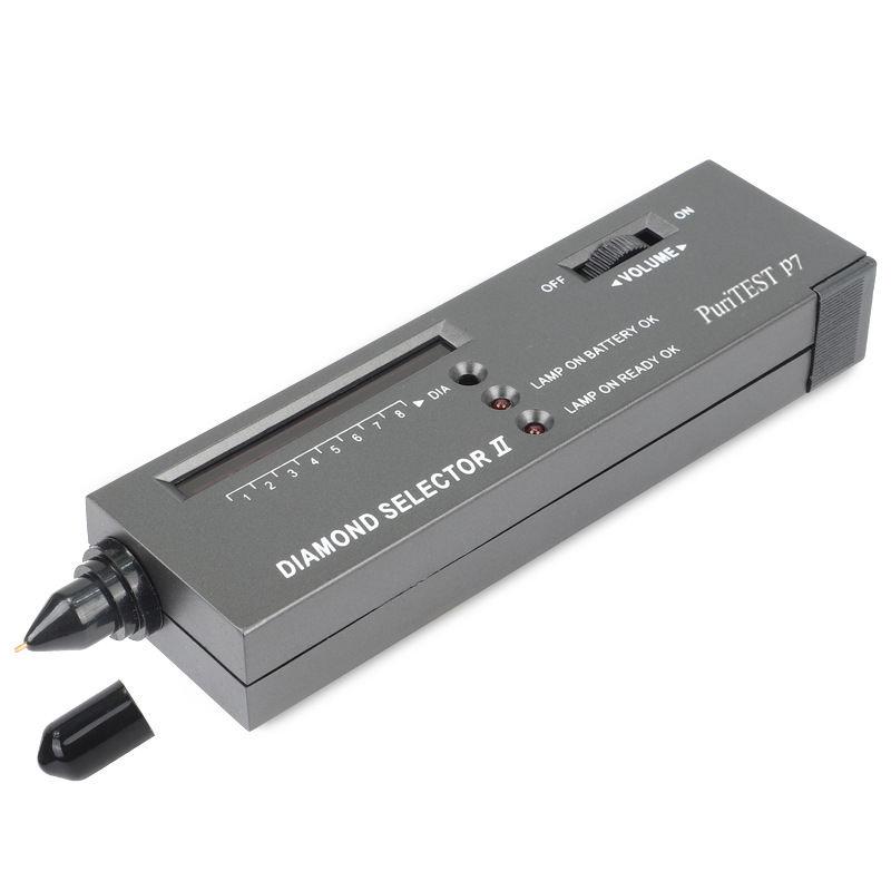 Hohe Genauigkeit Diamanttester Stift Tragbar Moissanit Tester Professionelles Schmuck Edelstein Detektor Werkzeug mit LED Tester Stift