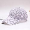 Versatile Lace Sequin Embroidered Baseball Cap with Hollow Duckbill for Street Fashion