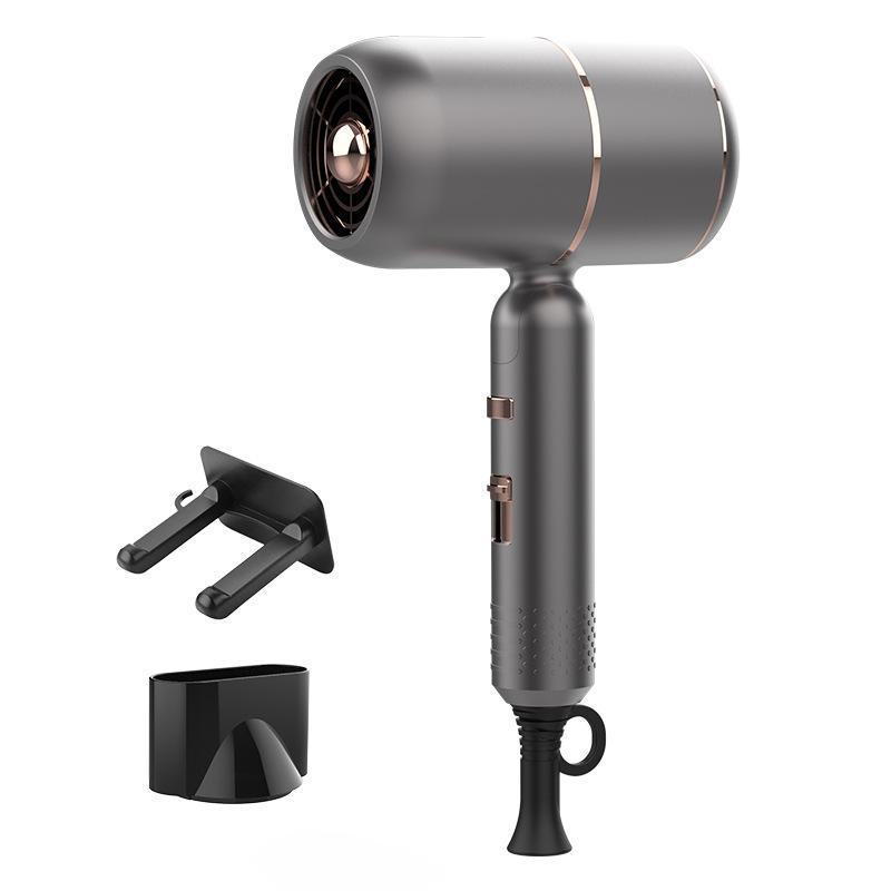 

Складной фен высокой мощности с отрицательными ионами синего света Ordinary US regulations серый